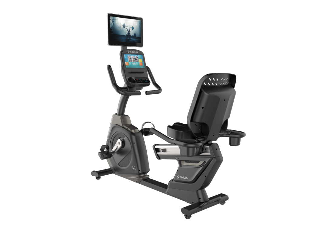 智能卧式健身车 （双屏+人脸） SH-B8900RT-T2